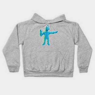 Vintage Toy Wrestler Kids Hoodie